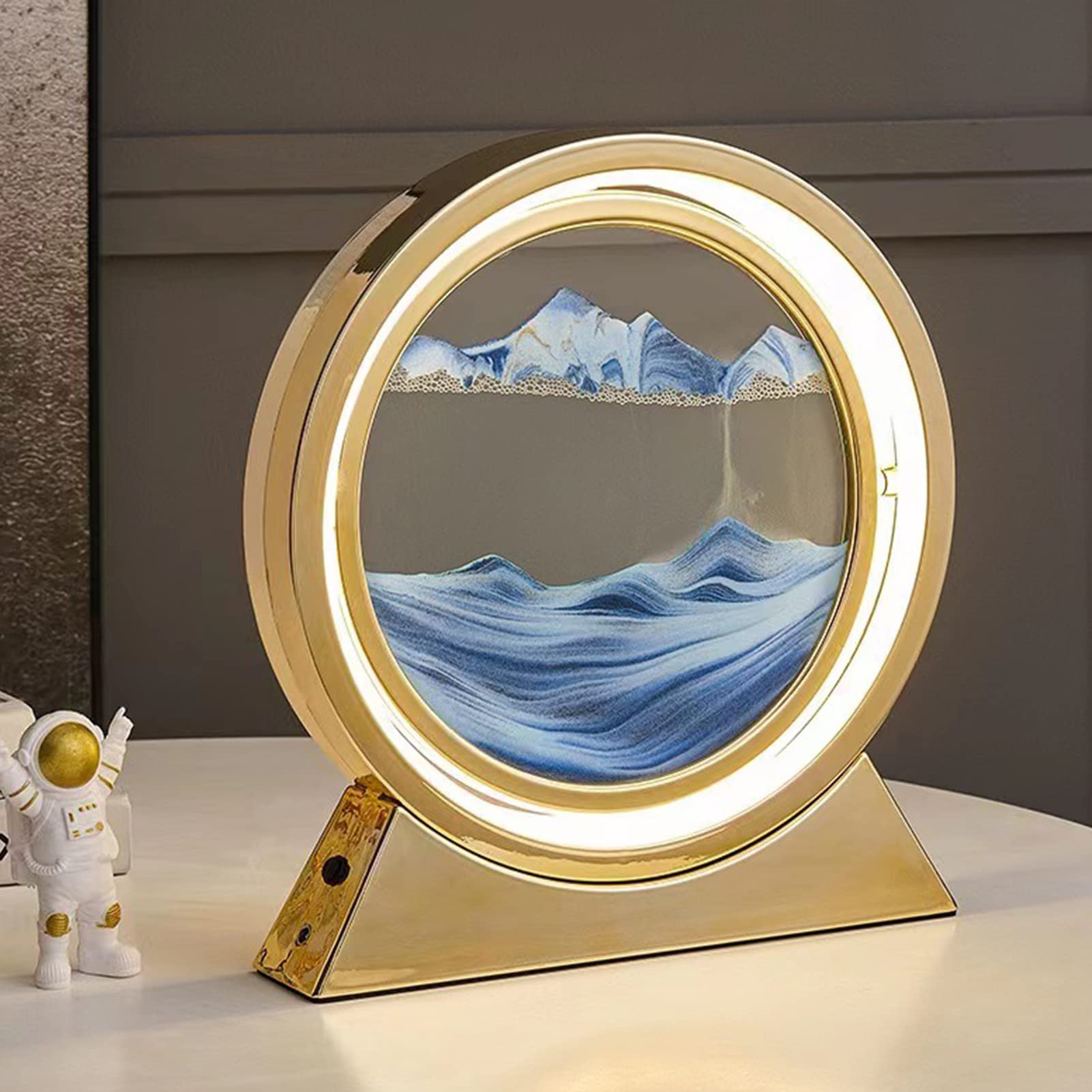 Amazon.co.jp : サンドピクチャー サンドアート 動く砂 3D 流砂画 360